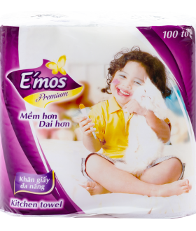 Khăn bếp E'mos Premium 2 lớp