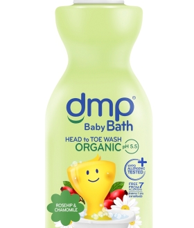 Sữa tắm gội cho bé DMP Rosehip 450ml
