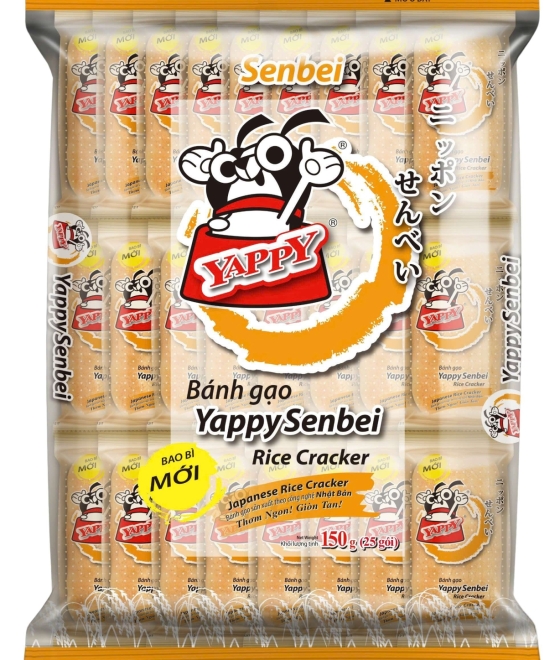 Bánh gạo Yappy Senbei 150g